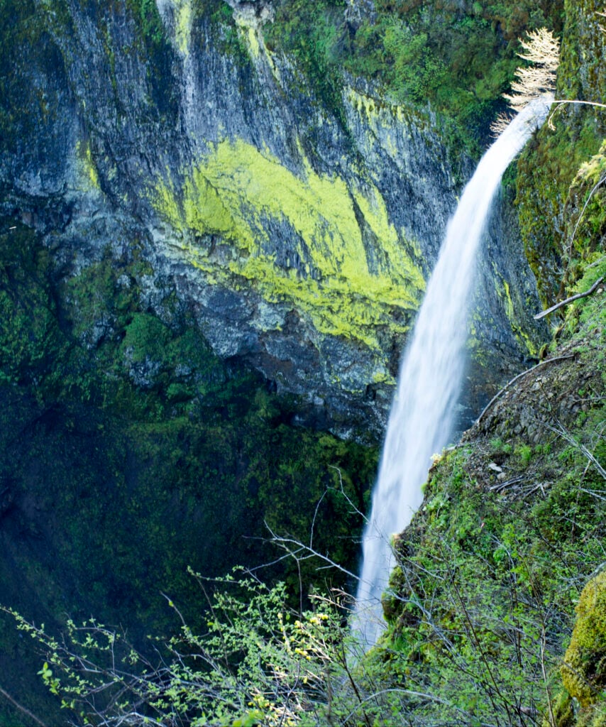 Elowah Falls in Oregon