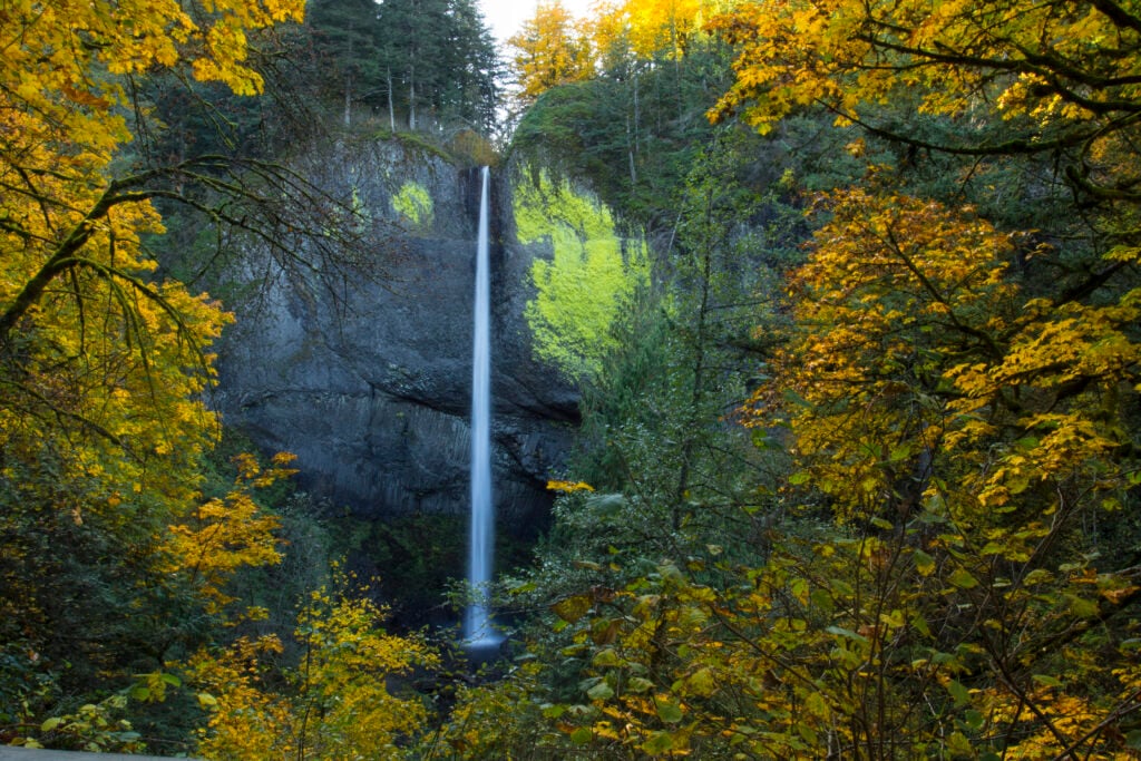 Latourell Falls in Oregon