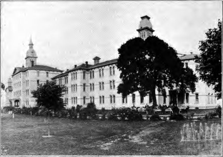 The Oregon State Hospital campus in Salem in 1922