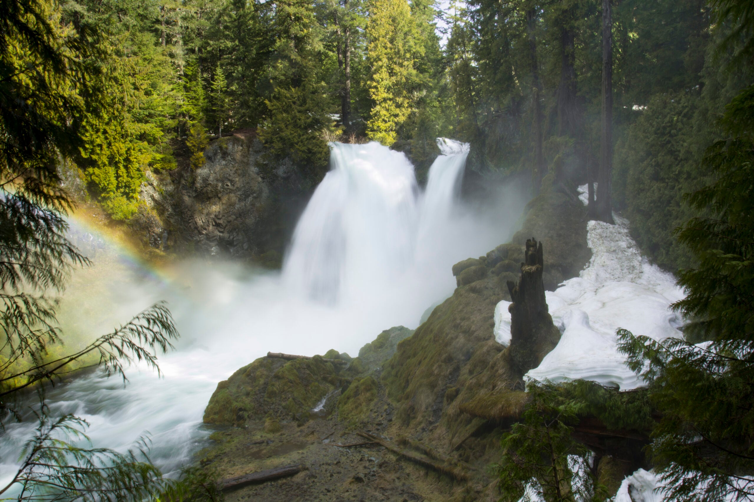 Sahalie Falls in Oregon