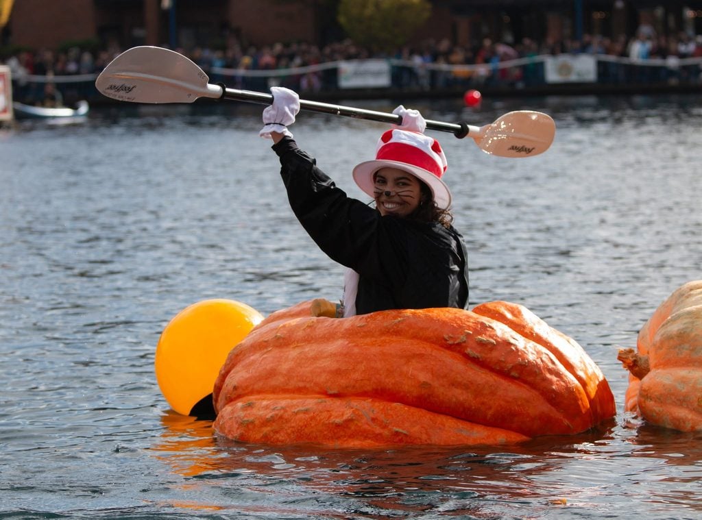 Giant Pumpkin Regatta, Tualatin Oregon, October 2026, Upcoming Events, Fall Things To Do, Autumn Fan, Halloween, Costumes, Foot Race, Pumpkin Judging, Family Fun