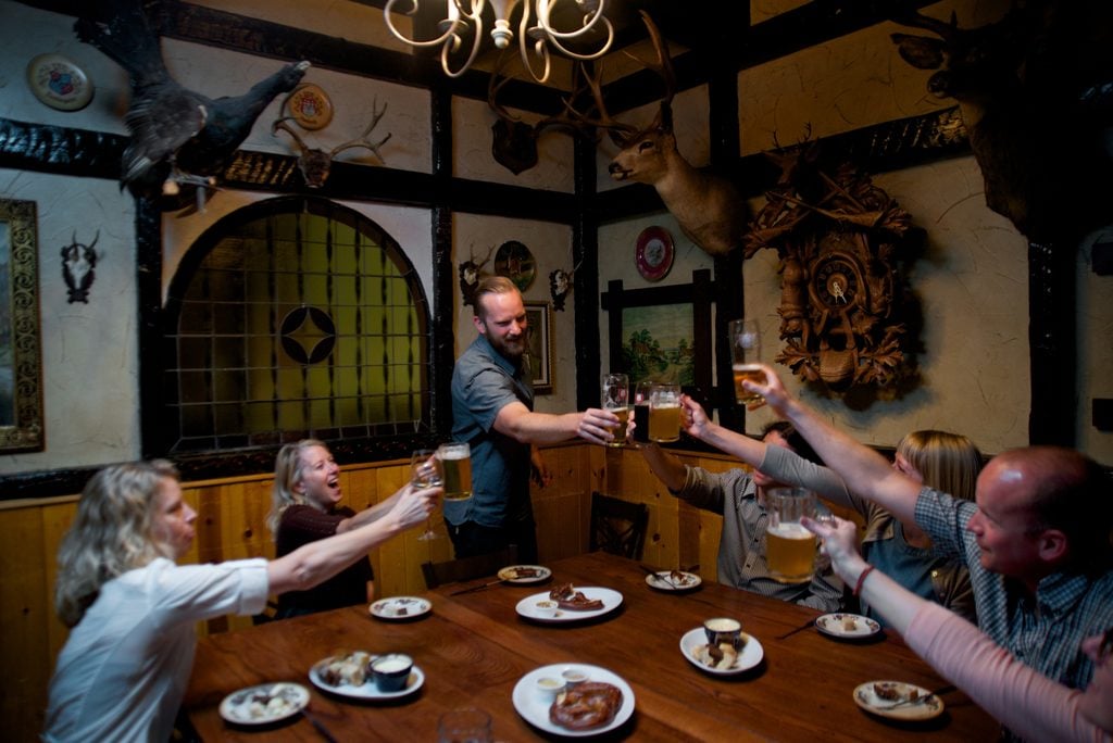 Der Rhinelander, NE Portland, Oregon, Long Gone, Old Restaurants, Nostalgia, Sandy Blvd, Memories, German Food, Gustav's, Horst Mager, History, Famous Fondue, Schnitzel, Bierhaus, Stories, Vintage PDX, Accordion Players, Yodelers 