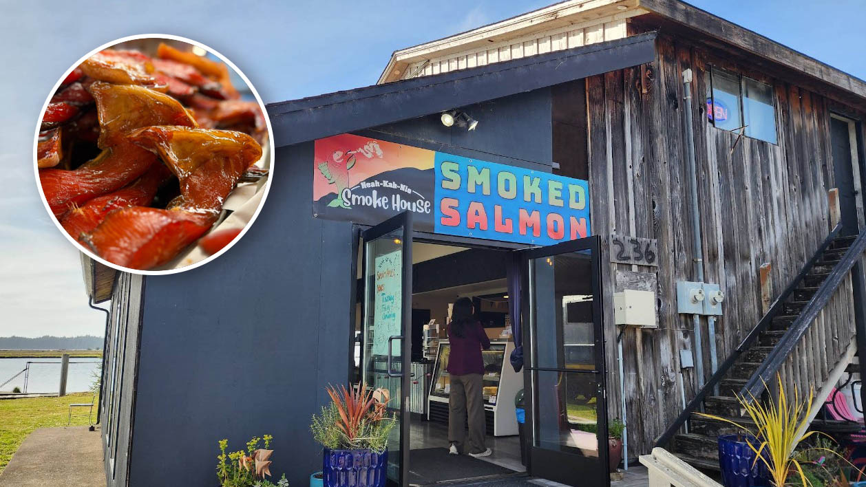 Screenshot 2026-09-01 123358–cover Neahkahnie Smoke House, Wheeler, Oregon Coast, Northern, Tillamook County, Best Smoked Salmon, Jerky, Baked Goods, Fresh Seafood, Wild Caught, Salmon Collars, Great Clam Chowder, Cheeses, Pie, Restaurants, Where to Eat, Places To Go, Road Trips, Top Rated, Family Owned, Support Local