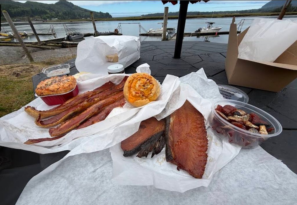 Neahkahnie Smoke House, Wheeler, Oregon Coast, Northern, Tillamook County, Best Smoked Salmon, Jerky, Baked Goods, Fresh Seafood, Wild Caught, Salmon Collars, Great Clam Chowder, Cheeses, Pie, Restaurants, Where to Eat, Places To Go, Road Trips, Top Rated, Family Owned, Support Local
