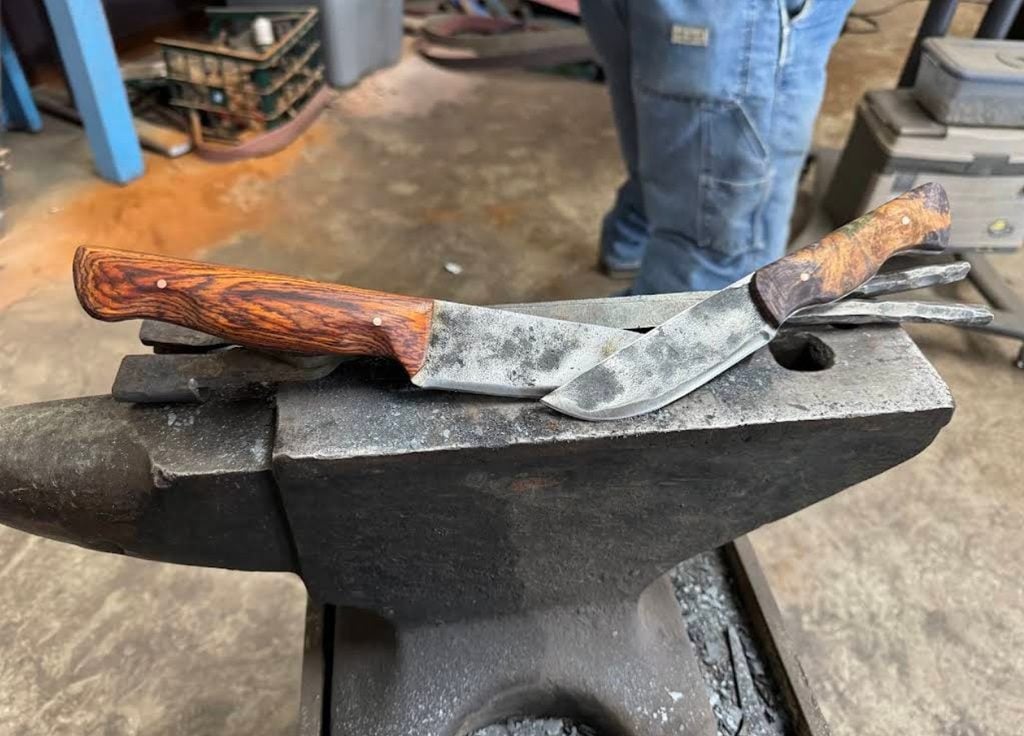 NK Forge and Metalworks, Salem, Oregon, Blacksmith, Make Your Own Knife, Classes, Bladesmithing lessons, Josh Navarette, Forged in Fire Champion, Great Gift Ideas, Things to Do, Family Fun
