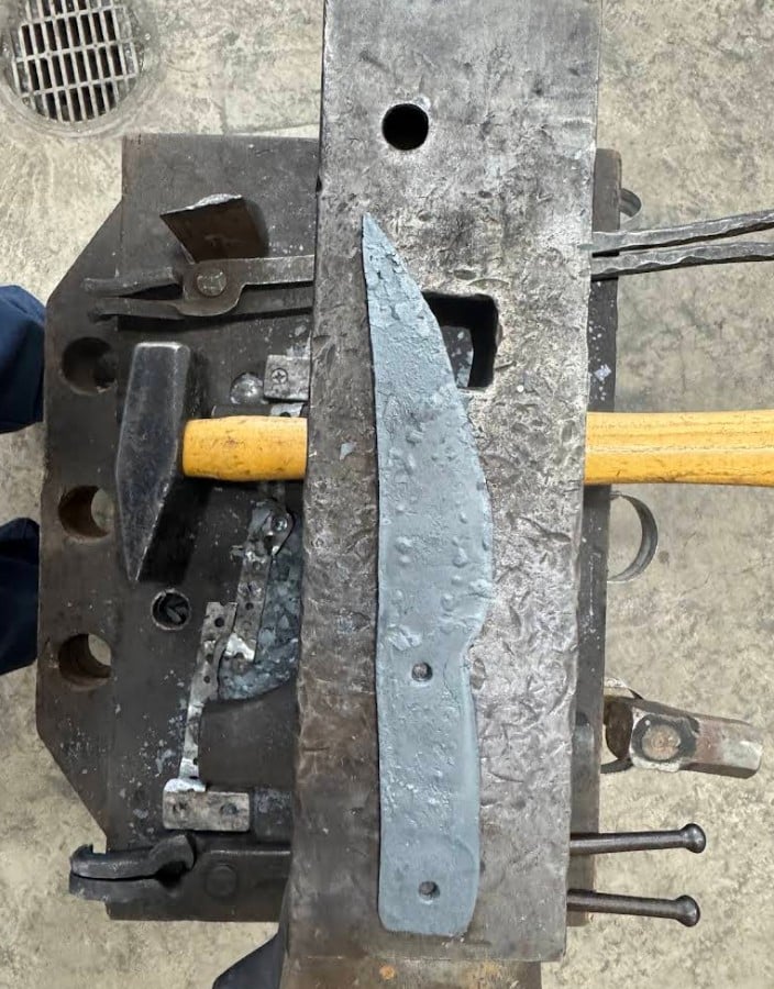 NK Forge and Metalworks, Salem, Oregon, Blacksmith, Make Your Own Knife, Classes, Bladesmithing lessons, Josh Navarette, Forged in Fire Champion, Great Gift Ideas, Things to Do, Family Fun