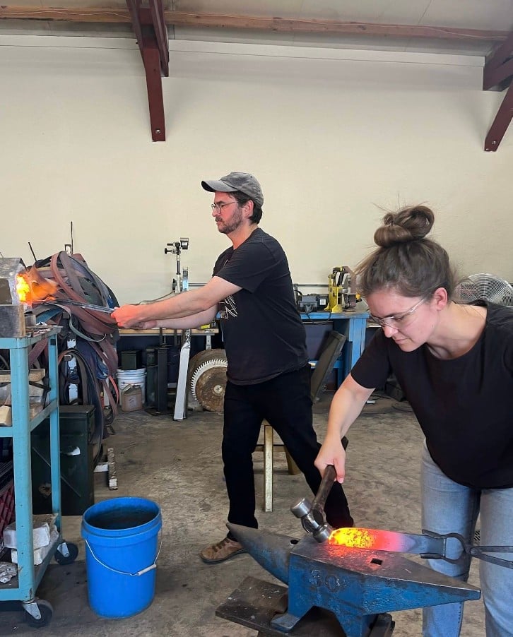 NK Forge and Metalworks, Salem, Oregon, Blacksmith, Make Your Own Knife, Classes, Bladesmithing lessons, Josh Navarette, Forged in Fire Champion, Great Gift Ideas, Things to Do, Family Fun