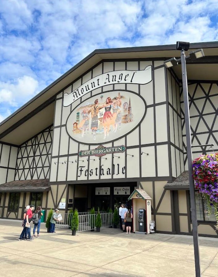 Mount Angel, Oregon, Willamette Valley, Small Towns, Bavarian Village, Mt. Angel Oktoberfest, Benedictine Abbey, Marion County, German Food, Lots of Beer, Historic Towns, Things To Do, Places to Go, Glockenspiel, Festivals, Silverton