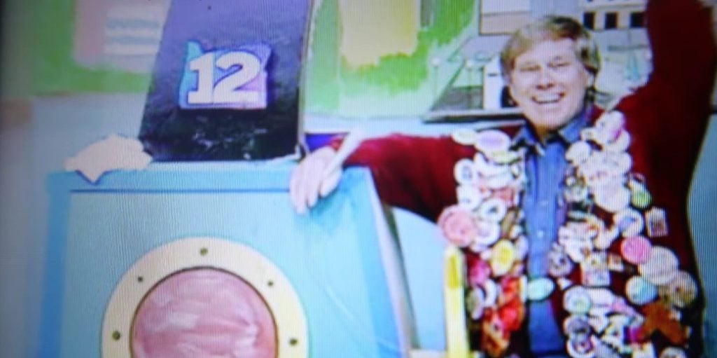 Ramblin' Rod Anders, Oregon Icon, Kids TV, Portland OR, KPTV Fox12, Childhood Memories, Nostalgia, History, Growing up in Oregon, Morning Television, Cartoons, Button Covered Sweater, Retrospective, Xennials, Generation X