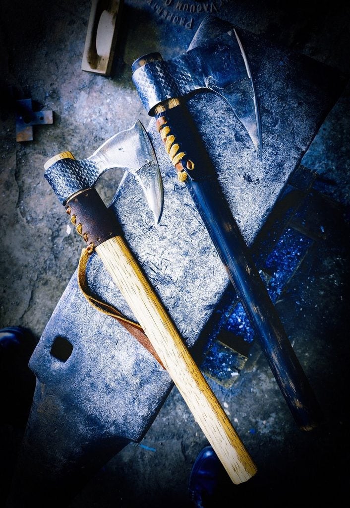NK Forge and Metalworks, Salem, Oregon, Blacksmith, Make Your Own Knife, Classes, Bladesmithing lessons, Josh Navarette, Forged in Fire Champion, Great Gift Ideas, Things to Do, Family Fun, Tomahawk
