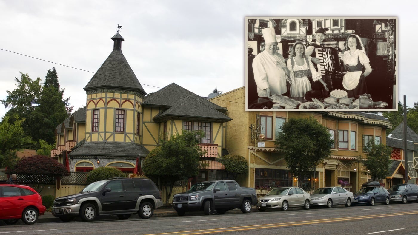 Der Rhinelander, NE Portland, Oregon, Long Gone, Old Restaurants, Nostalgia, Sandy Blvd, Memories, German Food, Gustav's, Horst Mager, History, Famous Fondue, Schnitzel, Bierhaus, Stories, Vintage PDX, Accordion Players, Yodelers