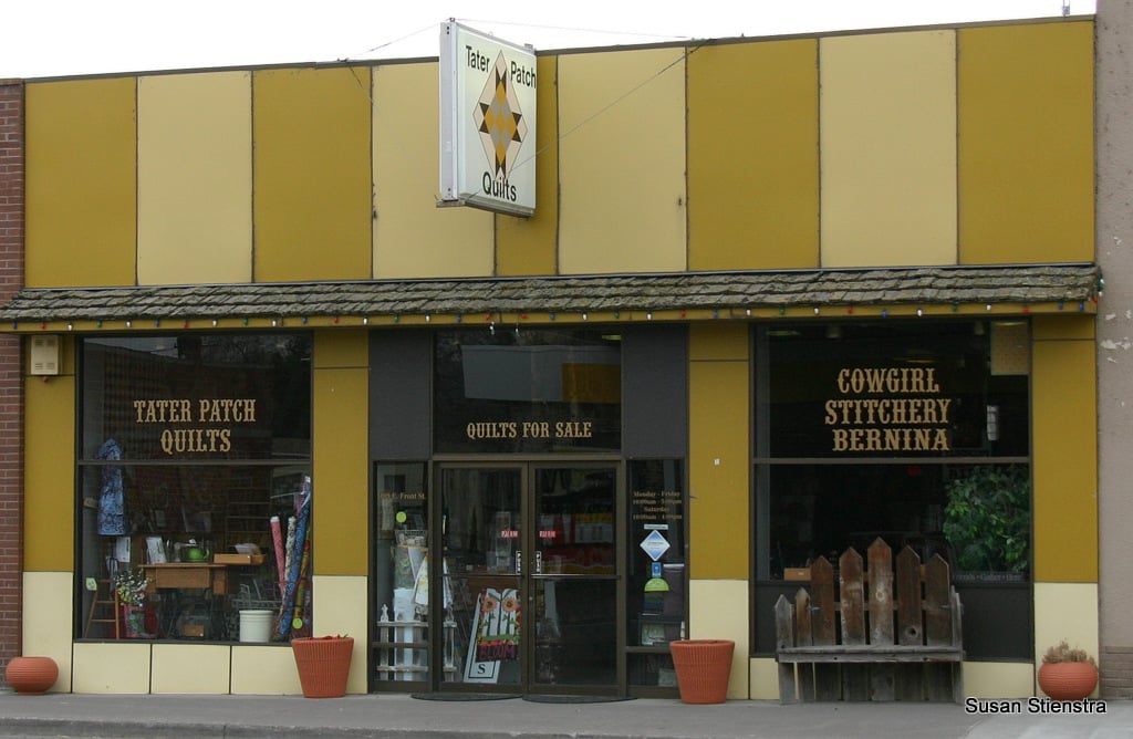 The downtown storefront in a visitor’s May 2016 photograph.