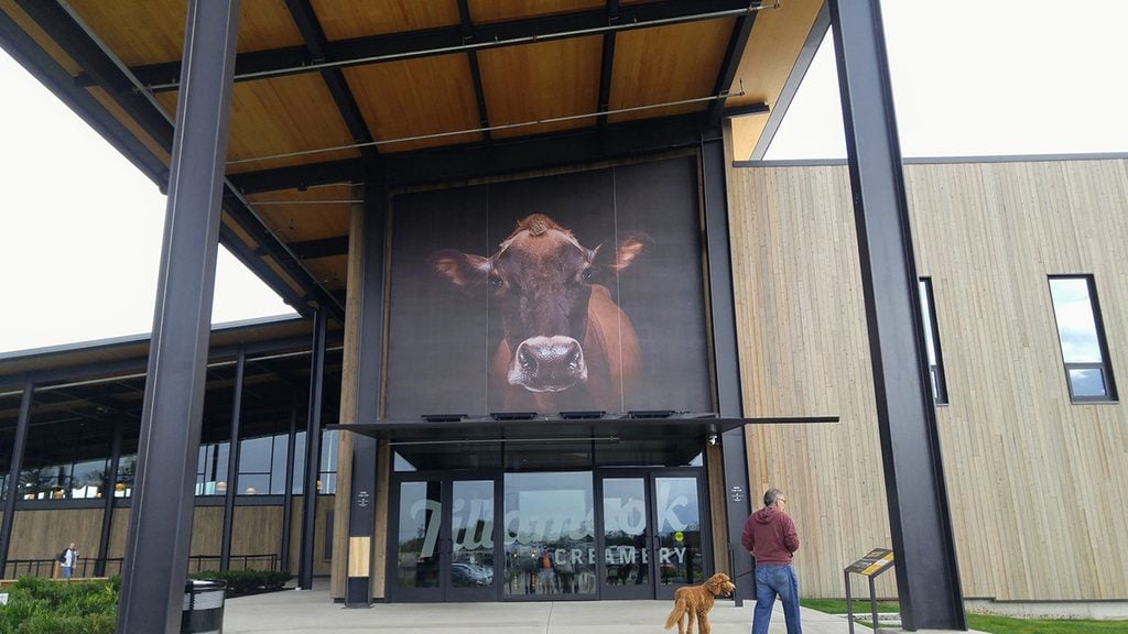 Tillamook Cheese Factory, Front Entrance, Oregon Coast