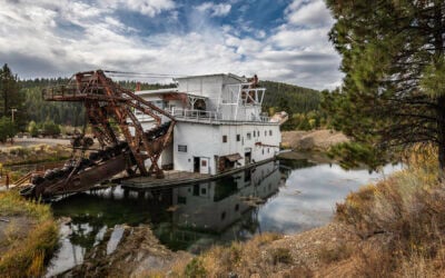 This Giant Gold Dredge Still Sits in the Oregon Valley It Changed Forever