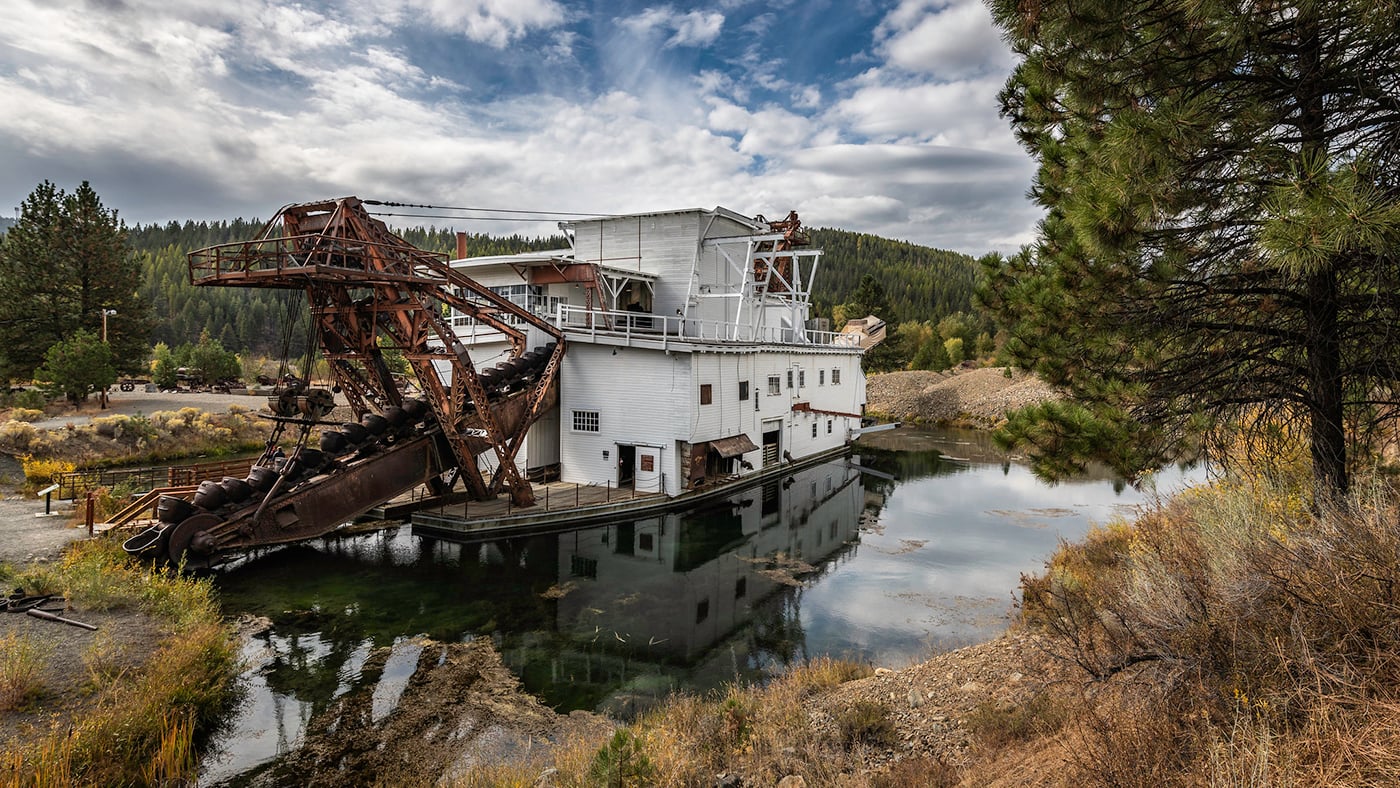 Sumpter Valley Dredge Number 3 Sumpter Valley Gold Dredge, Sumpter Oregon, NE OR, History, Ghost Towns, Old Mining Areas, Self-Guided Tour, Interesting, PNW, Pacific Northwest
