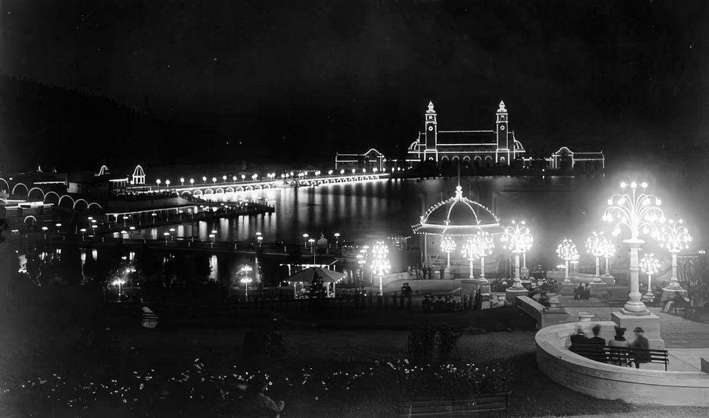 Lewis and Clark Centennial Exposition, portland oregon, 1905, history, worlds fair, guilds lake, NW Industrial District, surviving structures, where was it, sacajawea statue, mcmenamins st. johns, interesting, PDX stories, forestry center fire, construction, old maps