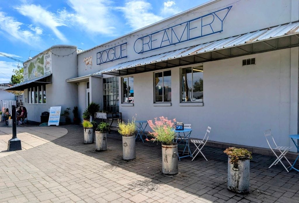 Rogue Creamery, Central Point Oregon, Rogue Blue Cheese, Best in the World, Gold Winner, International Competition, Where to Buy, Support Local, Made Right Here, Pear Brandy Soaked, Wrapped in Grape Leaves, Organic, Food Lovers, World Cheese Awards