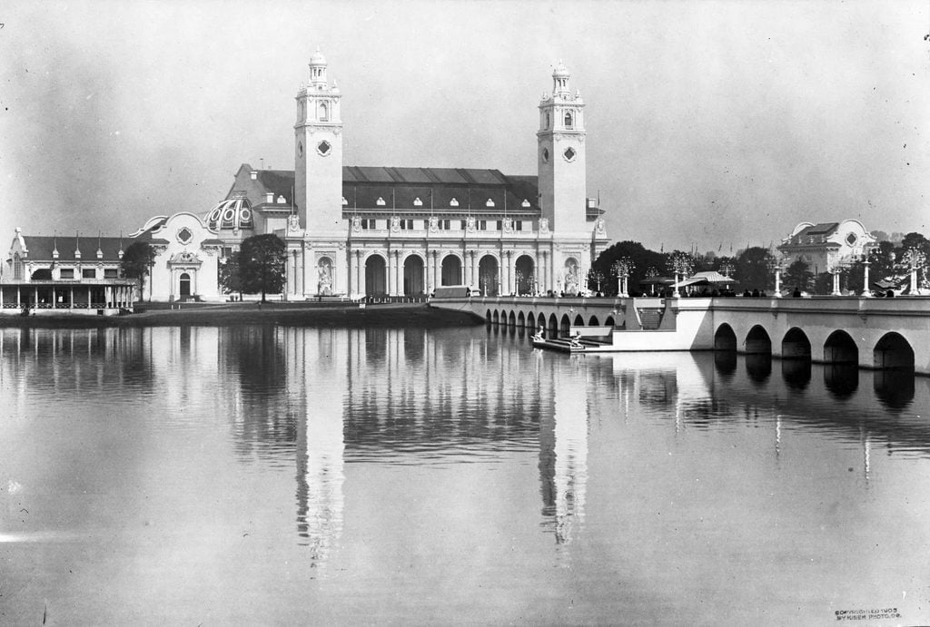 Lewis and Clark Centennial Exposition, portland oregon, 1905, history, worlds fair, guilds lake, NW Industrial District, surviving structures, where was it, sacajawea statue, mcmenamins st. johns, interesting, PDX stories, forestry center fire, construction, old maps