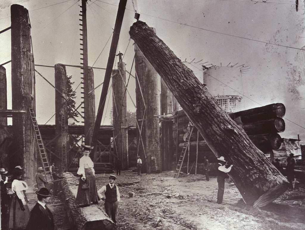 Lewis and Clark Centennial Exposition, portland oregon, 1905, history, worlds fair, guilds lake, NW Industrial District, surviving structures, where was it, sacajawea statue, mcmenamins st. johns, interesting, PDX stories, forestry center fire, construction, old maps